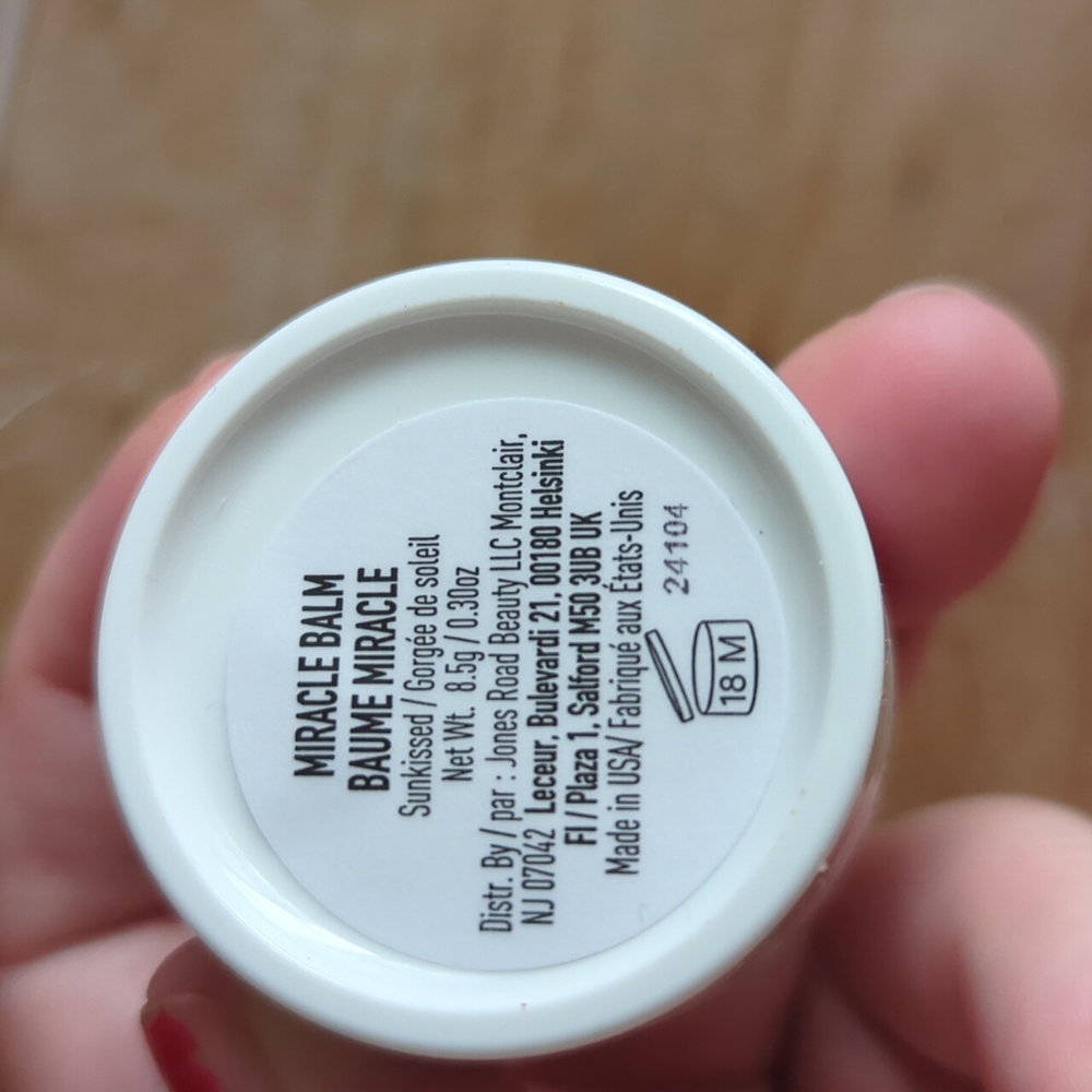 Sunkissed Jones Road Beauty mini miracle balm